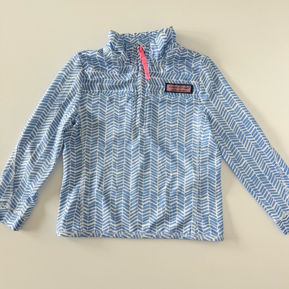 Vineyard Vines Chevron Two-Piece Swim Rashguard and Bottom Size 2T - Picture 5 of 12